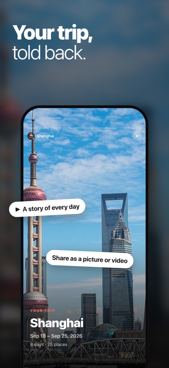 A recap of every trip