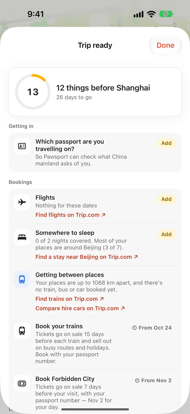 Trip ready for China: 12 things before Shanghai, from your passport to train tickets